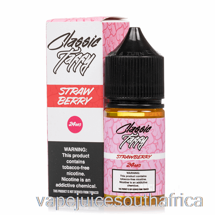 Vape Juice South Africa Strawberry Classic Taffy - Syn Salts - 30Ml 48Mg